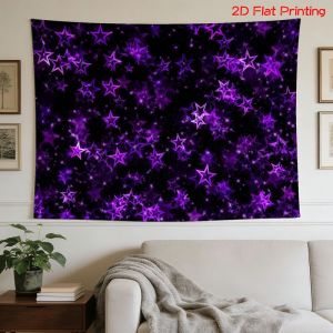 VIKAMA Cosmic Starry Sky Tapestry Wall Background Fabric For The Living Room Trendy Aesthetic Room Interior Decoration