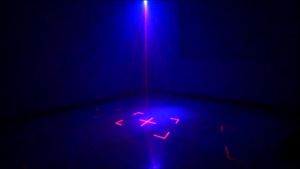 RGB Ánh Sáng Nhấp Nháy Máy Chiếu DJ Disco Sân Khấu Đảng Đèn Điều Khiển Từ Xa Điều Khiển Bằng Giọng Nói Nhà Giáng Sinh Trang Trí Halloween Hiệu Ứng Laser 5V DC