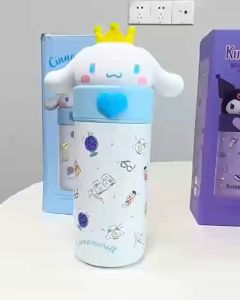 Termos Stainless Anak Import Sanrio Cinnamoroll Melody Kuromi Pompompurin