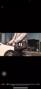 WENKENBAGS #407 KOREAN FASHION CROSSBODY BAG AND CHESTBAG FOR MEN LEATHER MATERIAL