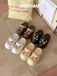 XIXITIAO | Cute Monster Design Slip-resistant Breathable Hole Shoes