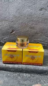 Kem Sạch Mụn Thâm Mờ Sẹo Trắng Da Linh Chi Vàng Thế Hệ Mới Vip 15g