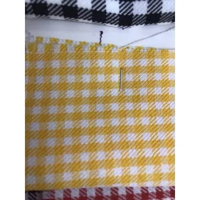 (Open Meter) 58” checkered Chef/culinary/tukang masak uniform pants cloth/ kain petak/square black and white Fabrics Textiles