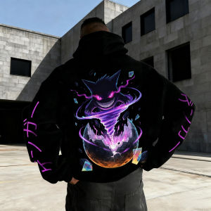 Bandai | Pokémon Anime Co Branded Hoodie 2025 Autumn/Winter New Harajuku Mens and Womens Large Loose Casual Parent Child Sweater Top