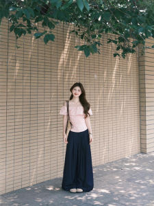 XUECAIQI | Summer Oversized Off-shoulder Outfit Sets