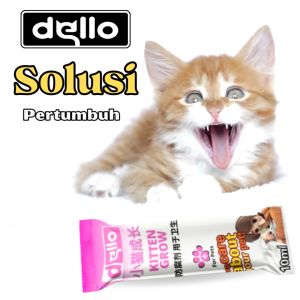 Kitten Grow Solusi Pertumbuhan Kucing yang Optimal Dan Membesarkan Anak Kucing Lebih Cepat Sehat Menciptakan Hewan Peliharaan DELLO