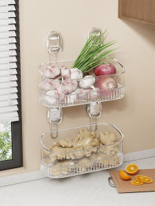 evesigar | Wall Mounted Suction Storage Rack Multi-purpose