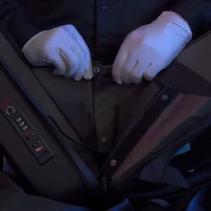 JACKMAN 1001 Tas Ransel Laptop Gaming TSA EVA Hardshell Antishock 17.3