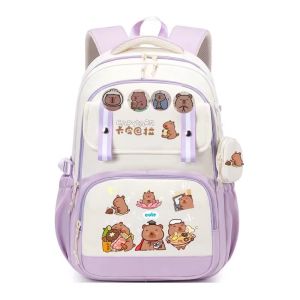 《Back to School Sales》Cute Cartoon Large Capacity Kids school bag Spine Protection ergonomic Primary School Bag（6-15Y) Waterproof Multi-compartment childrens school backpack