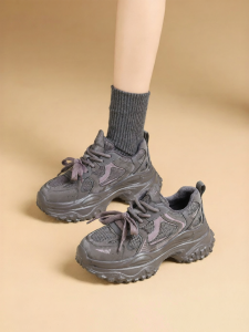 Josiny | Heel-Boosting Non-Slip Warm Chunky Dad Shoes