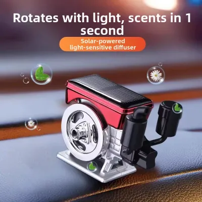 JOYCS | Solar Powered Rotating Creative Car Air Freshener