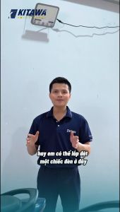 [VOUCHER 10%] Đèn Pha Năng Lượng Mặt Trời 200W Siêu Sáng Mắt Ngọc Tiết kiệm Chống Nước IP67 KITAWA - DP15.200 - Sản Phẩm Chính Hãng