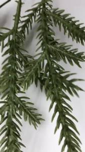 1/50PCS Artificial Plants Pine Branches DIY Garland Wreath Christmas Pendant Fake Greenery Evergreen Pine Stems Xmas Decoration