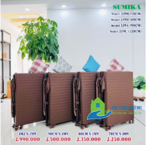 GIƯỜNG XẾP GẤP GỌN HÀN QUỐC SUMIKA Model: 339C ( RỘNG 120 cm) - NỘI THẤT BẢO AN