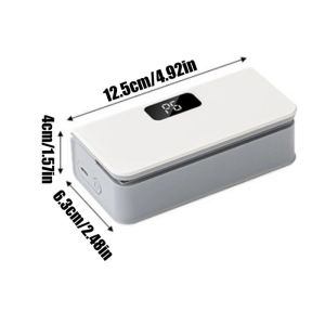 YOUYUEPIN Mini Bag Sealer Rechargeable 6 Speed Modes Handheld Heat Sealer With Cutter Digital Display Portable Food Snack Storage Sealing Machine