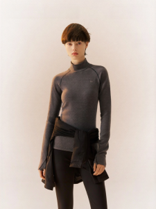 Bananain |Womens Fleece-lined Thermal Underwear Top