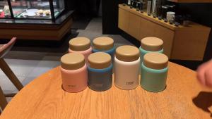 TYESO | Tyeso 220ml Cute Thermoses Portable Tiny Compact Vacuum Flask Frosted Stainless Steel Portable Thermal Cup Stylish Leak-Proof