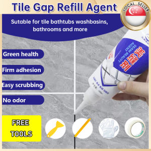 🇸🇬【SG Stock】Tile Grout Repair Pen Sealant Gap Filler Waterproof Mouldproof Filling Agents Tile Grout filler Repair Pen Sealant Gap Filler tile grout sealer Tile Gap Filler Grout Waterproof Filling Wall Repair Tile Floor