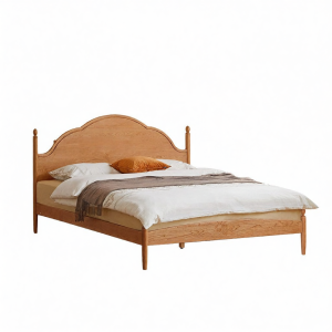 WEISHA | Nội Thất Phòng Ngủ Phong Cách Pháp Cổ Giường Gỗ 1.8m