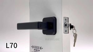 Khóa Cửa Vân Tay Kỹ Thuật Số RAYKUBE L70 TT Có Chốt Khóa Mở Khóa Bằng Ứng Dụng Tương Thích Với Cửa Gỗ & Kim Loại Cấu Tạo Hợp Kim Kẽm