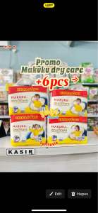 [ KEMASAN BARU ] Makuku Dry Care NBS-44 / M30+6 /L28+4/XL24+4 /XXL22+4