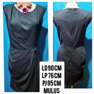 DRESS KUTUNG/SLEEVELESS NAVY 140