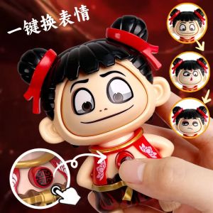 Zha a Na Pressable Face Changing Toy Creative Stress Relief Festive Decoration Hanging Ornament Fun Pressionnable Curiosity
