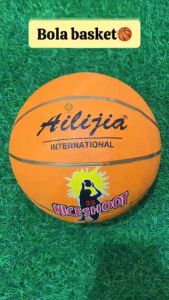 Bola Basket Ailijia Size 4 Niceshoot Bahan Karet Free Pentil Jaring