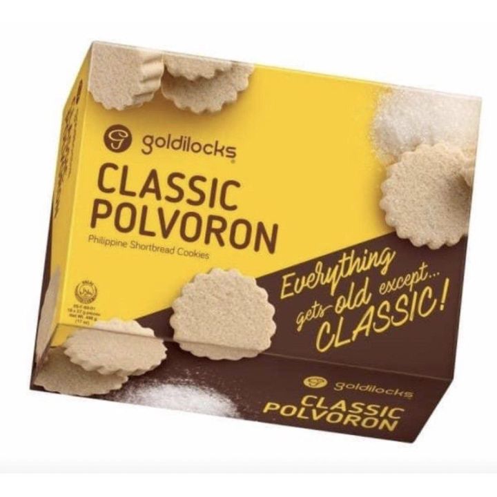 YES PH 2boxes Authentic Goldilocks CLASSIC Polvoron Box BUNDLE OF