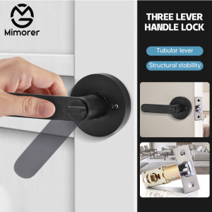 【Mimorer】Door Lock Set Tubular Lever Cylindrical Cylinder Door Lock Tombol Pintu Bilik Tombol Pintu Rumah 室内门机械锁