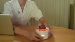 Flame Aromatpy Machine e Ring Creative Indoor Large Capacity Spray Air Vehicle Mounted Humidifier