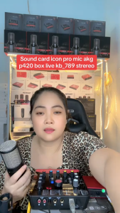 Box Livestream KB 789 STEREO 24Bit Cao Cấp Độ Phân Giải CaoÂm Thanh Trong Trẻo. Sử Dụng Được Cho Chân Type C Và IP