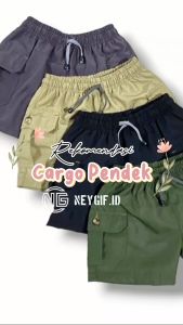 Paket Hemat 4 Pcs Celana Cargo Anak Laki-laki 3-8 Tahun