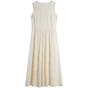 INMAN | Embroidered Sleeveless Lace Dress