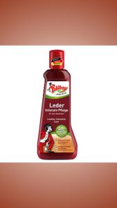 Poliboy Leather Cleaner + Intensive Care Lotion Set  Sofa Bag Wallet Stain Remover Protector