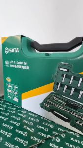 SATA 60 Pc. 3/8" Drive 6 Point Metric Socket Set/ Set Soket 60 Pcs 3/8"/Professional Car Service Tools Set Sata Tools