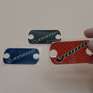 Stiker tutup Minyak rem Vario new uv DTF