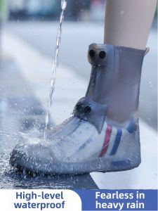 HUALUOLAN | Rainproof Shoe Covers Slip-Resistant Durable For Heavy Rain Reusable Portable