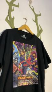 Kaos SPIDERMAN No Way Home COMICS Premium / KAOS DISTRO hitam marvel superhero avengers cotton combed 30s keren vintage murah