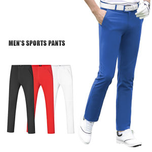 Fashion Mens Pants Long Trousers Summer Golf Elastic Casual Sports Pants Comfortable Quick Dry Male Trousers Tennis Baseball Wear XXS-XXXL