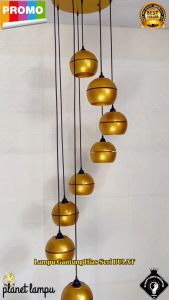 Lampu Gantung Hias Moonlight 8 in 1