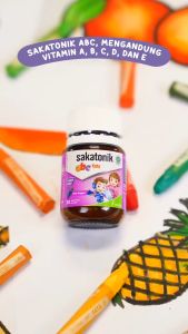 Sakatonik ABC Botol isi 30 Tablet - Suplement Vitamin Kesehatan Anak