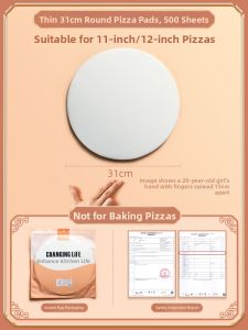 LA SHOAN | Heat Resistant Baking Pizza Paper