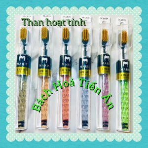 Bàn Chải Đánh Răng MAIS Hàn Quốc Than Hoạt Tính Ultra Soft Gói Đơn