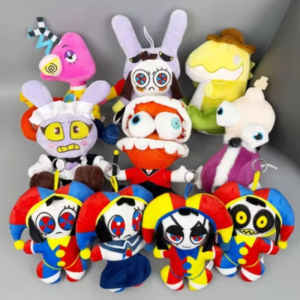 Bandai | $25CM Amazing Digital Doll Circus Maid Jax Plush Magical Rabbit Clown Cartoon Periphery Suitable Fans Home Collection Decoration