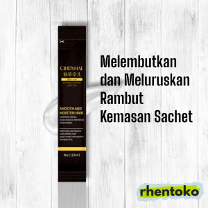 CINDYNAL Smooth and Moisten Hair Kemasan Sachet Pelurus dan Pelembut Rambut Tanpa Catok BPOM 10ml