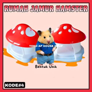 SWEET MUSHROOM HAMSTER RUMAH JAMUR HAMSTER《KODE#4》