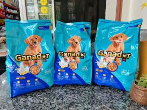 THỨC ĂN CHO CHÓTHÙNG 4 GÓI GANADOR ADULT PUPPY NHIỀU LỰA CHỌN 12KG