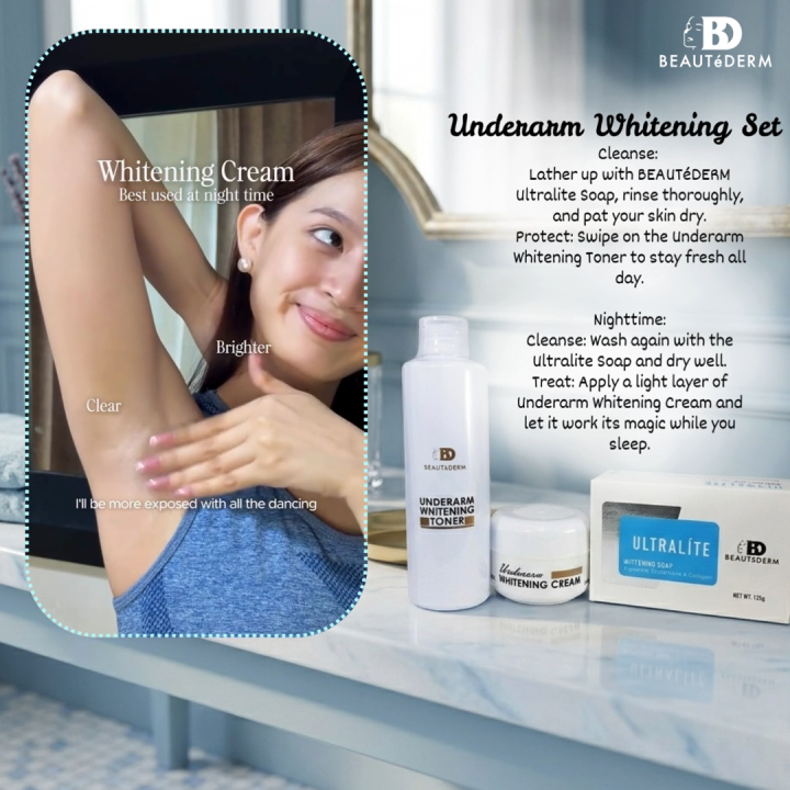 Beautederm Underarm Whitening Set Glutathione Skin Brightening Ultralite Soap Exfoliation Underarm Toner Cleansing - Lazada | Lazada PH Beautederm Underarm Whitening Set Glutathione Skin Brightening Ultralite Soap Exfoliation Underarm Toner Cleansing - Lazada | Lazada PH