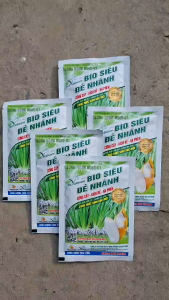 [THIEN THINH SHOP] Combo 5 gói phân bón Bio SIÊU ĐẺ NHÁNH KÍCH RỄ HẠ PHÈN chuyên dùng cho lúa 25g